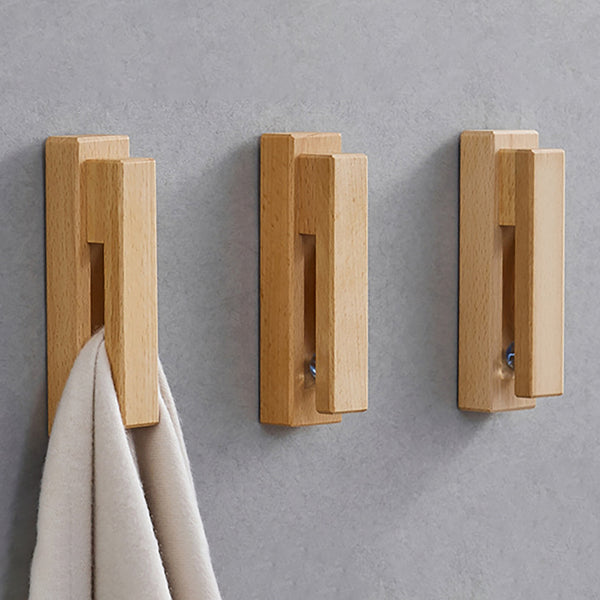 Japanese Style Wall Wood Hook